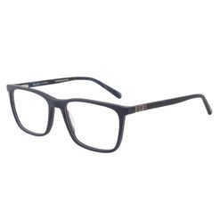 Armação de Óculos de Grau Masculino Bulget Quadrado BG6437M D11 Cor Azul Fosco
