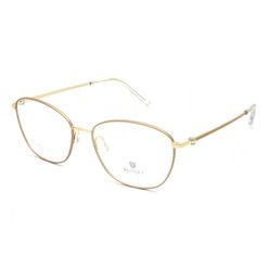 Armação de Óculos de Grau Feminina Bulget Gatinho BG2155 01B Cor Dourado