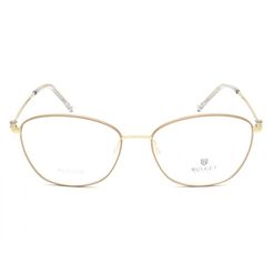 Armação de Óculos de Grau Feminina Bulget Gatinho BG2155 01B Cor Dourado