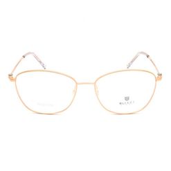 Armação de Óculos de Grau Feminino Bulget Redondo BG2155 05A Dourado