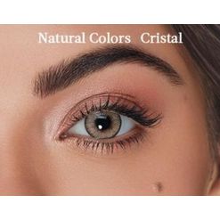 Lentes de Contato Solflex Natural Colors Cor Cristal 1 Par