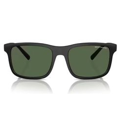 Óculos de Sol Masculino Armani Exchange Quadrado AX4145S 80789A Cor Preto Fosco