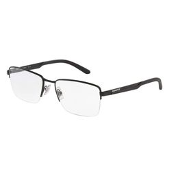 Armação de Óculos de Grau Masculino Arnette Retangular AN6143L 737 Cor Preto Fosco