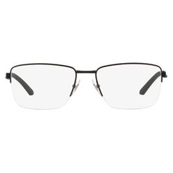 Armação de Óculos de Grau Masculino Arnette Retangular AN6143L 737 Cor Preto Fosco