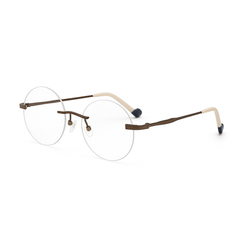 Armação de Óculos de Grau Dii Collection, modelo 4 9013, cor Cobre, tamanho 51