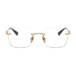 Armação de Óculos de Grau Feminina Vogue Quadrado VO4320B 280 Cor Ouro