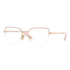 Armação de Óculos de Grau Feminina Vogue Borboleta VO4331 5207 Cor Ouro Rosé