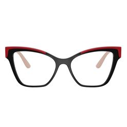 Armação de Óculos de Grau Vogue Gatinho VO5578L W44 Cor Preto