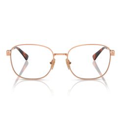 Armação de Óculos de Grau Feminino Vogue Quadrado VO4319B 5152 Cor Ouro Rosa