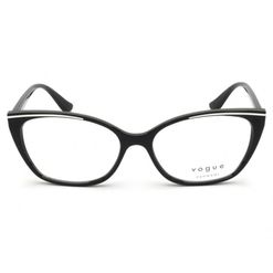 Armação de Óculos de Grau Feminina Vogue Gatinho VO5590L W44 Cor Preto