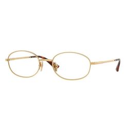 Armação de Óculos de Grau Feminina Vogue Oval VO4326 280 Cor Ouro