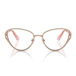 Armação de Óculos de Grau Feminina Swarovski Gatinho SK1017 4014 Cor Rose Gold