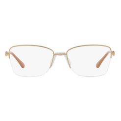 Armação de Óculos de Grau Feminina Platini Borboleta P91215B Cor Ouro Pálido