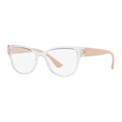 Armação de Óculos de Grau Feminino Tecnol Retangular TN3088 Cor Cristal