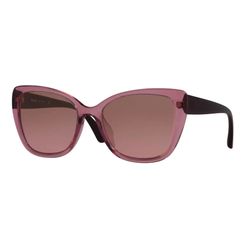 Óculos de Sol Feminino Tecnol Borboleta TN4039U Cor Rosa Translúcido