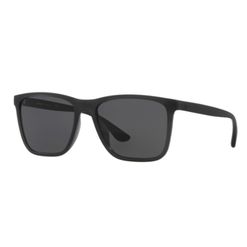 Óculos de Sol Masculino Tecnol Retangular TN4040U Cor Cinza Escuro