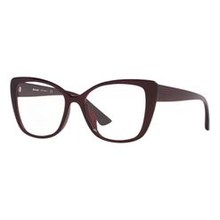 Armação de Óculos de Grau Feminina Tecnol Borboleta TN3091U M188 Cor Vermelho Escuro