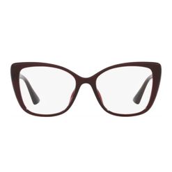 Armação de Óculos de Grau Feminina Tecnol Borboleta TN3091U M188 Cor Vermelho Escuro