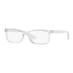 Armação de Óculos de Grau Unissex Tecnol Retangular TN3090U Cor Cristal