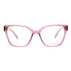 Armação de Óculos de Grau Feminina Jean Monnier Quadrado J83253 Cor Rosa