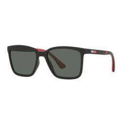 Óculos de Sol Masculino Jean Monnier Quadrado J84171 Cor Preto