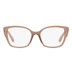 Armação de Óculos de Grau Feminina Jean Monnier Borboleta J83251 Cor Caramelo Translúcido