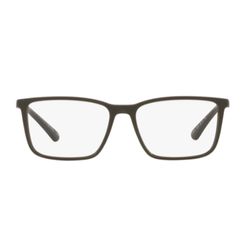 Armação de Óculos de Grau Masculino Jean Monnier Retangular J83250 Cor Verde Escuro Fosco