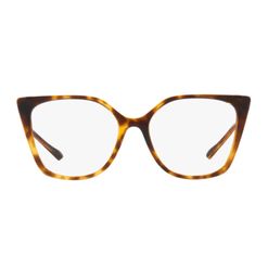 Armação de Óculos de Grau Feminino com Clipon Grazi Borboleta GZ4058 Cor Havana