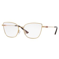Armação de Óculos de Grau Feminina Jean Monnier Gatinho J81210 Cor Ouro