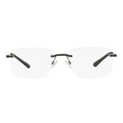 Armação de Óculos de Grau Masculino Jean Monnier Retangular J81216 Cor Preto Fosco