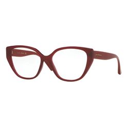 Armação de Óculos de Grau Feminina Jean Monnier Borboleta J83254 Cor Vinho