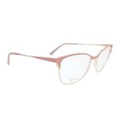 Armação de Óculos de Grau Feminina Bulget Quadrado BG1738 Cor Rosa