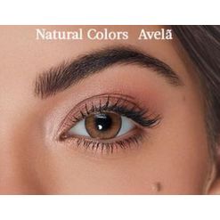 Lentes de Contato Solflex Natural Colors Cor Avelã 1 Par