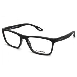 Armação de Óculos de Grau Masculino Arnette Retangular AN7265L Cor Preto