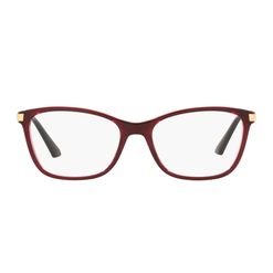 Armação de Óculos de Grau Feminino Vogue Retangular VO5378L Cor Bordô