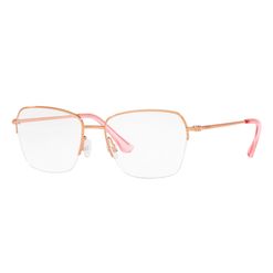 Armação de Óculos de Grau Feminina Platini Borboleta P91206B Cor Ouro Rosado