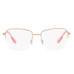 Armação de Óculos de Grau Feminina Platini Borboleta P91206B Cor Ouro Rosado