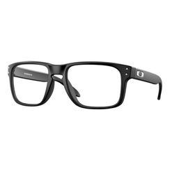 Armação de Óculos de Grau Masculino Oakley Quadrado OX8156L Cor Preto Acetinado
