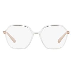 Armação de Óculos de Grau Feminina Kipling Hexagonal KP3150 Cor Transparente