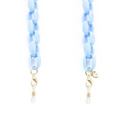 Corrente para Óculos Dii Collection Cor Azul Pastel