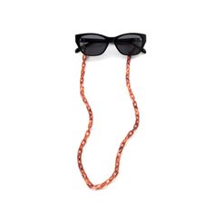 Corrente para Óculos Dii Collection Cor Demi Vermelha