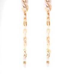 Corrente para Óculos Dii Collection Cor Demi Bege