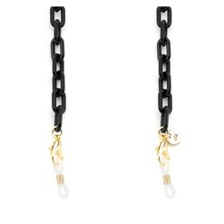 Corrente para Óculos Dii Collection Cor Preta