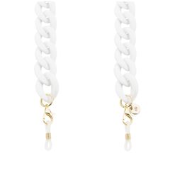 Corrente para Óculos Dii Collection Cor Branca