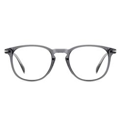 Armação de Óculos de Grau Masculino David Beckham Oval DB 1160 807 Cor Cinza
