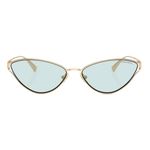 Óculos de Sol Feminino Tiffany GatinhoTF3095 Cor Pale Gold