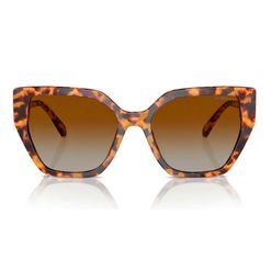 Óculos de Sol Feminino Swarovski Gatinho SK6016 Cor Tartaruga