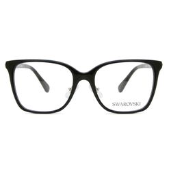 Armação de Óculos de Grau Feminina Swarovski Quadrado SK2026D Cor Preto