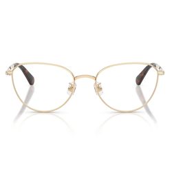 Armação de Óculos de Grau Feminina Swarovski Oval SK1029D Cor Pale Gold