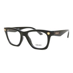 Armação de Óculos de Grau Masculino Versace Quadrado VE3363U Cor Preto